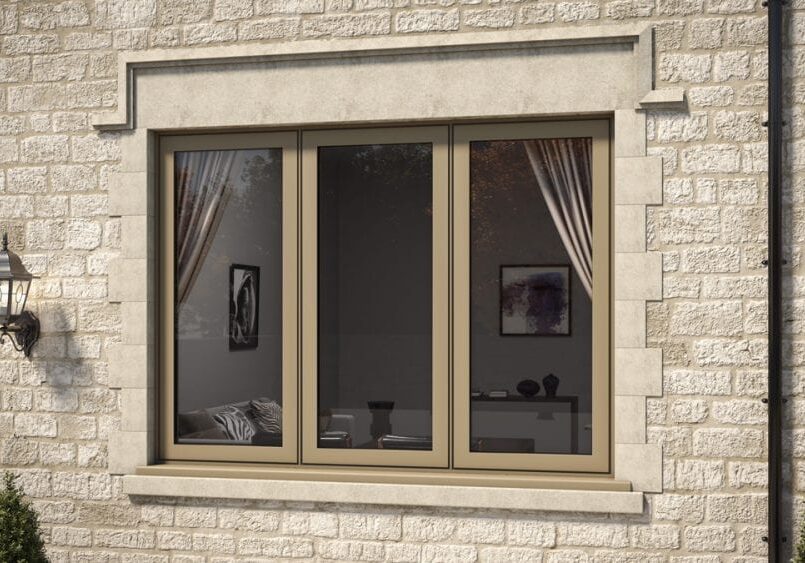 AluK-58BW-Flush-1-1000x563 Aluk aluminium 3 panel windows